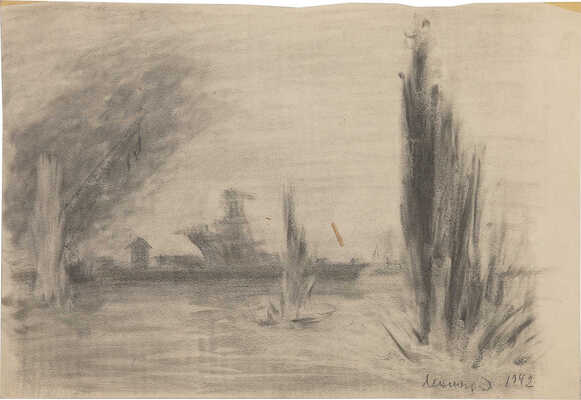 Титов Иван Филиппович. В боях за Ленинград на Петергофском рейде в 1941 г.